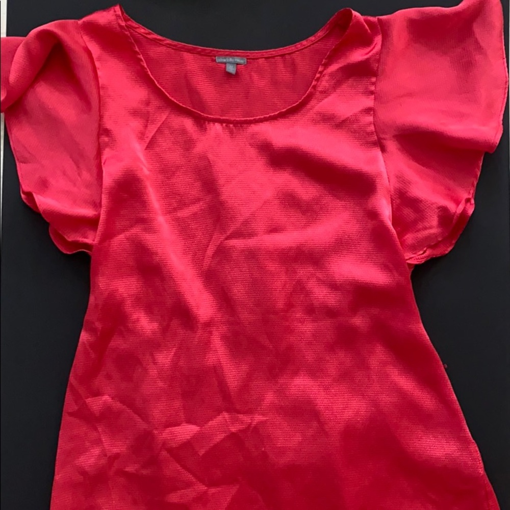 Hot pink blouse